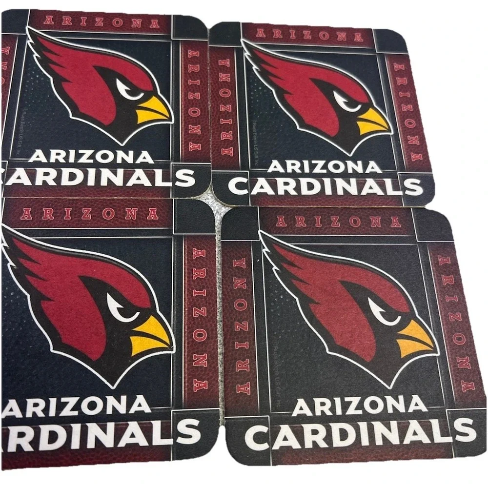 Lot Of 6‎ Arizona Cardinals Coasters Team NFL Coasters